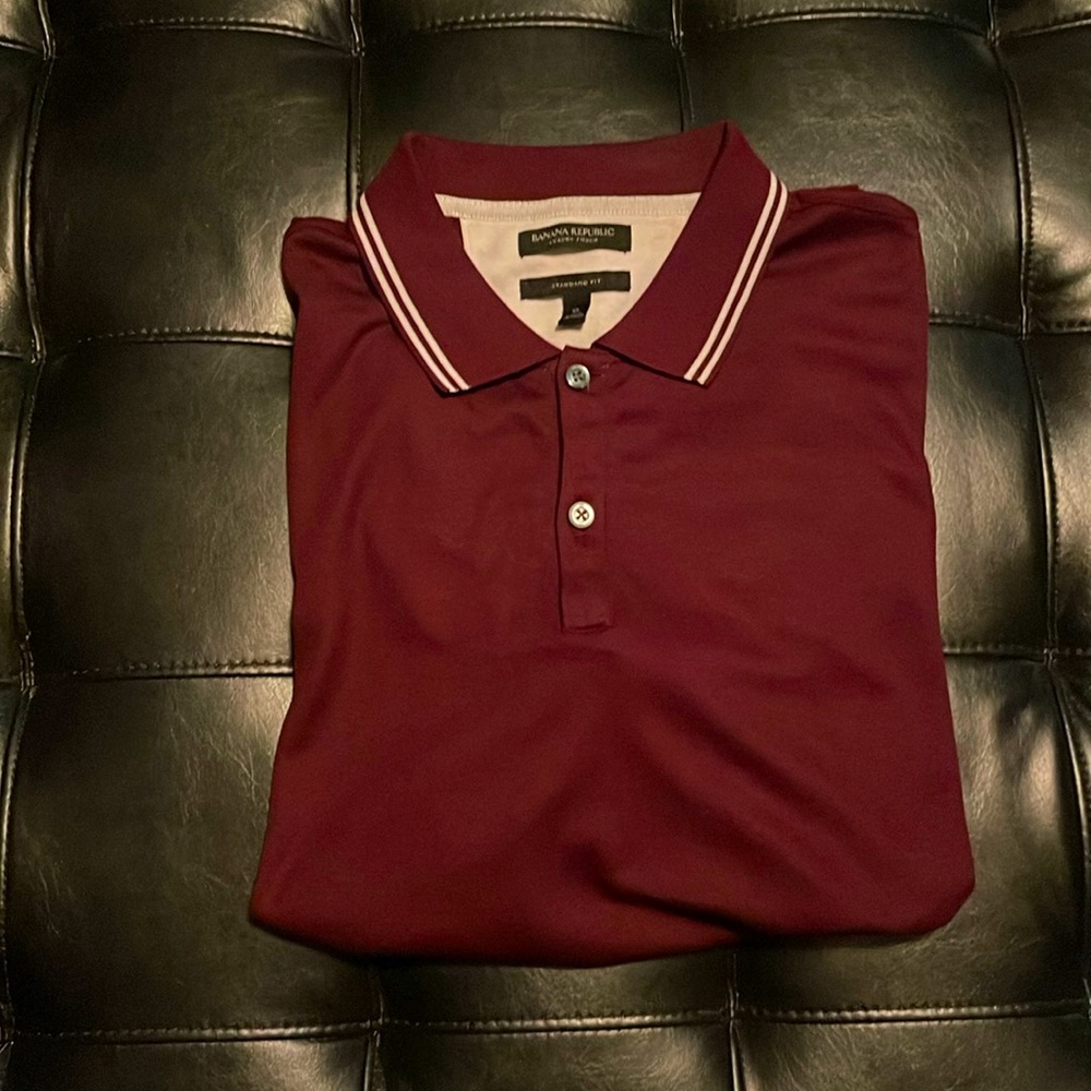 Banana Republic XL Mens Luxury Touch Polo